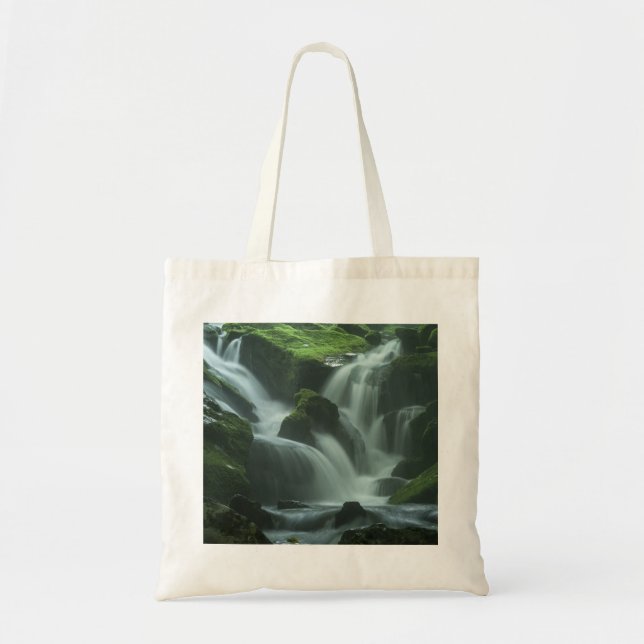Calming Waterfall Tote Bag (Front)
