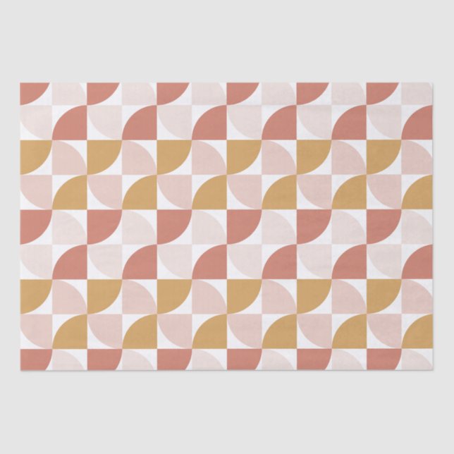 Calming wavy pattern tissue paper (Front)