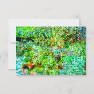 Calming yellow abstract invitation,Yellow abstract Invitation