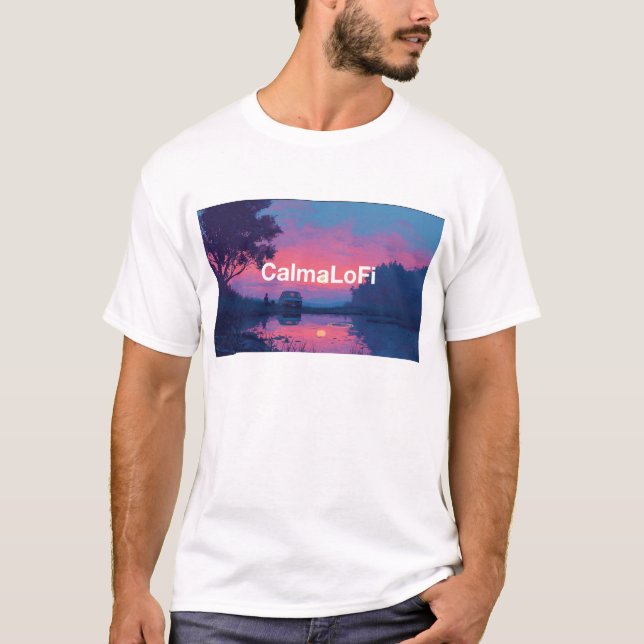 CalmLoFi T shirt  (Front)