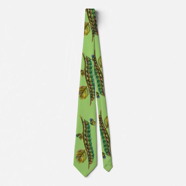 Calocampa vetusta caterpillar neck tie (Front)