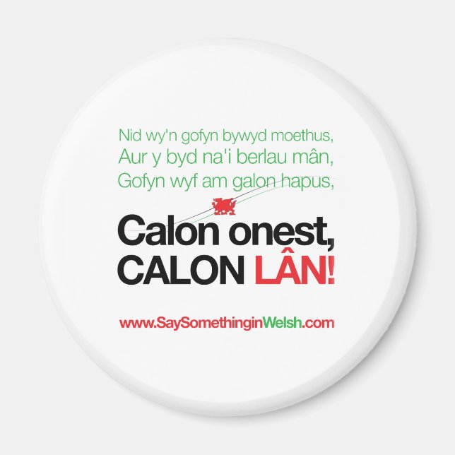 Calon Lan Magnet (Front)