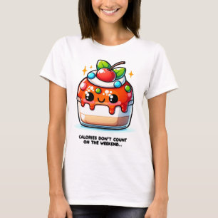 Calories Don’t Count on the Weekend T-Shirt