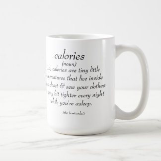 Calories "the real definition" mug