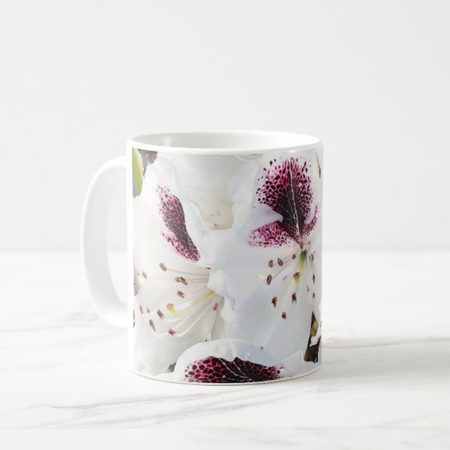 Calsap Rhododendrons Coffee Mug (Front Left)