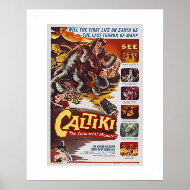 Caltiki Poster (Front)