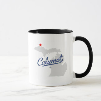 Calumet Michigan MI Shirt Mug