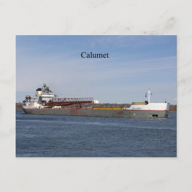 Calumet post card (Front)