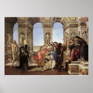 Calumny of Apelles Poster