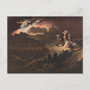 Calvary by John Martin Postcard