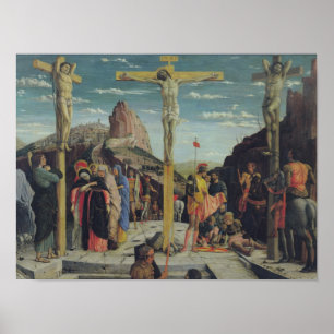 Calvary, central predella panel poster