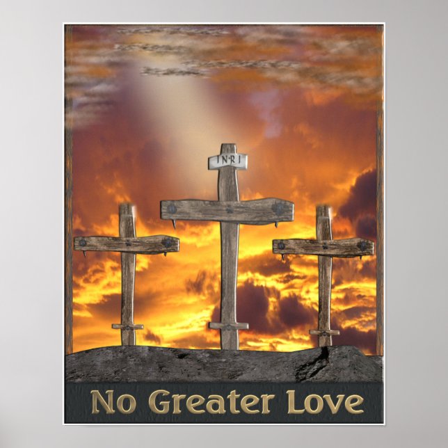Calvary cross  art poster (Front)