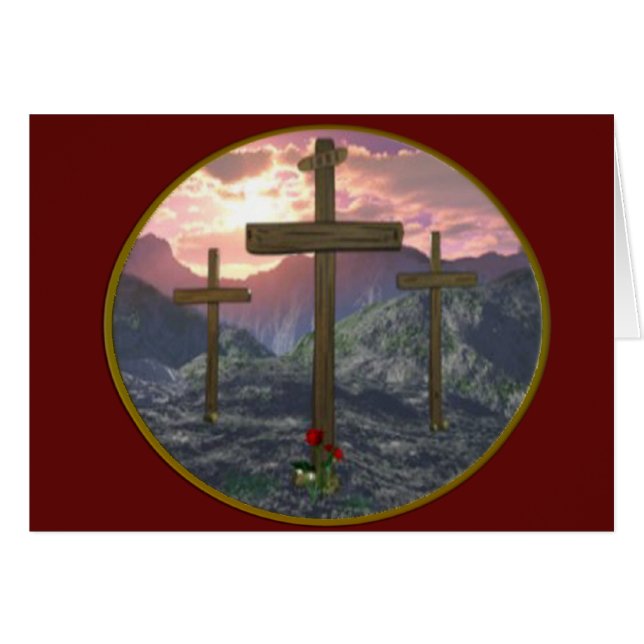 calvary digital art cross (Front Horizontal)