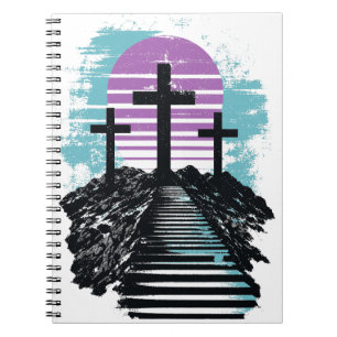 Calvary Golgotha it is finished Modern Christian Notebook