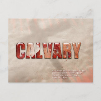 Calvary Postcard