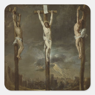 Calvary Square Sticker