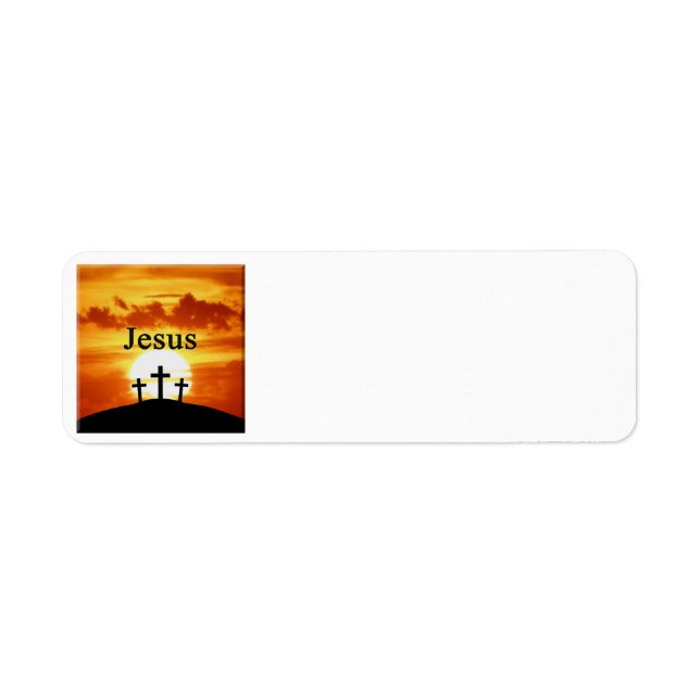 Calvary sunrise Jesus Address Labels (Front)