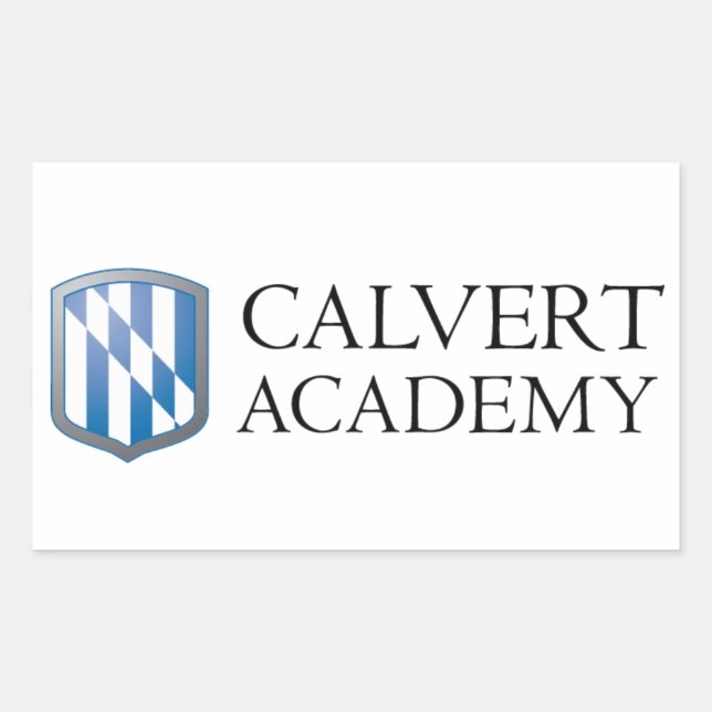 Calvert Academy Stickers (4.5" x 2.7") Set of Four (Front)