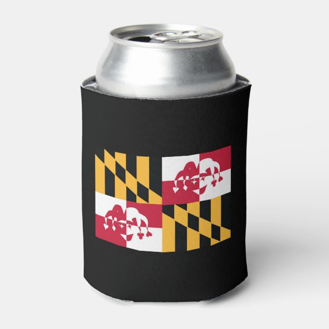 Calvert Coozie - Black (Can Front)