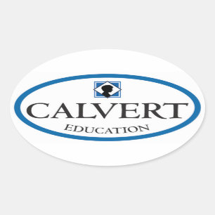Calvert Education Oval Stickers (Set of Four)