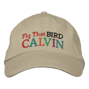 CALVIN - BIRD - Horse Racing by SRF Embroidered Hat