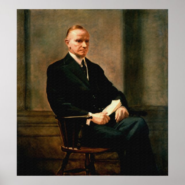 CALVIN COOLIDGE by Charles Syndey Hopinknson Poster (Front)