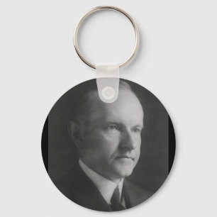 Calvin Coolidge Key Ring