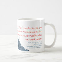 Calvin Coolidge Mug #12 "Centralisation"