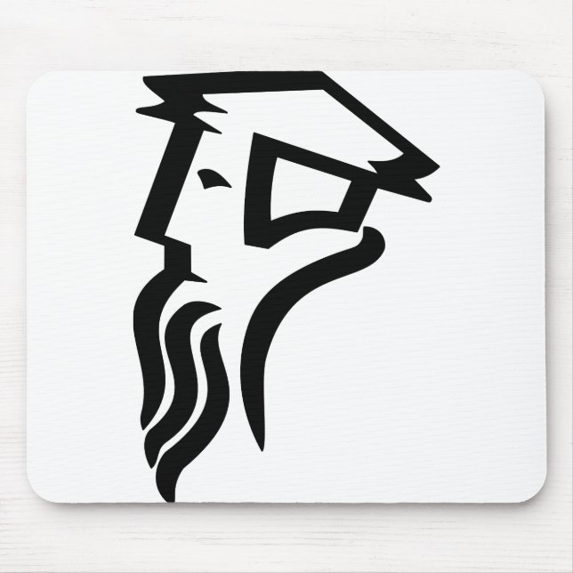 Calvin logo mouse mat (Front)