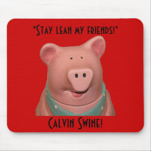 Calvin Swine Mousepad! Mouse Mat