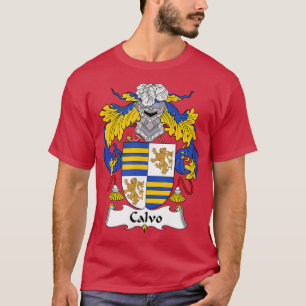 Calvo Coat of Arms - Family Crest T-Shirt