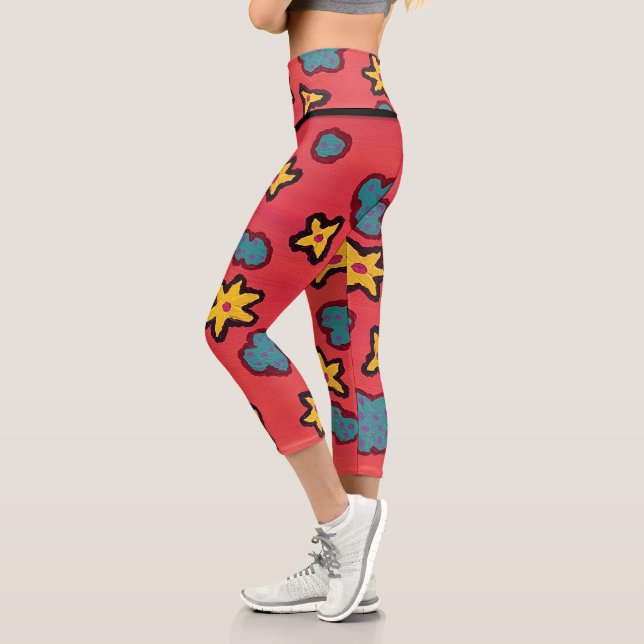 Calypso capri leggings (Left)