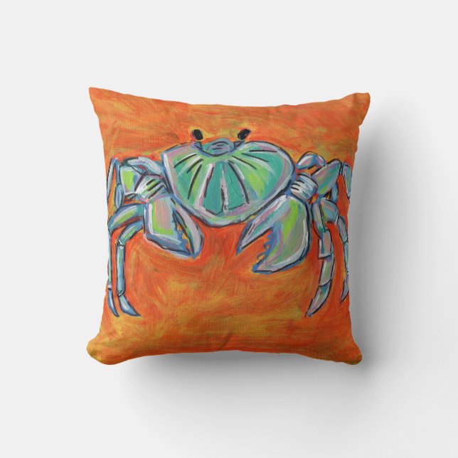 Calypso Crab Pillow island colours (Front)