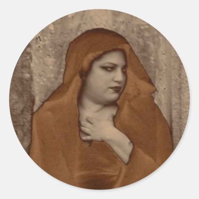 Calyspo's Secret Classic Round Sticker (Front)