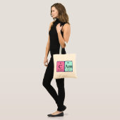 Cam periodic table name tote bag (Front (Model))