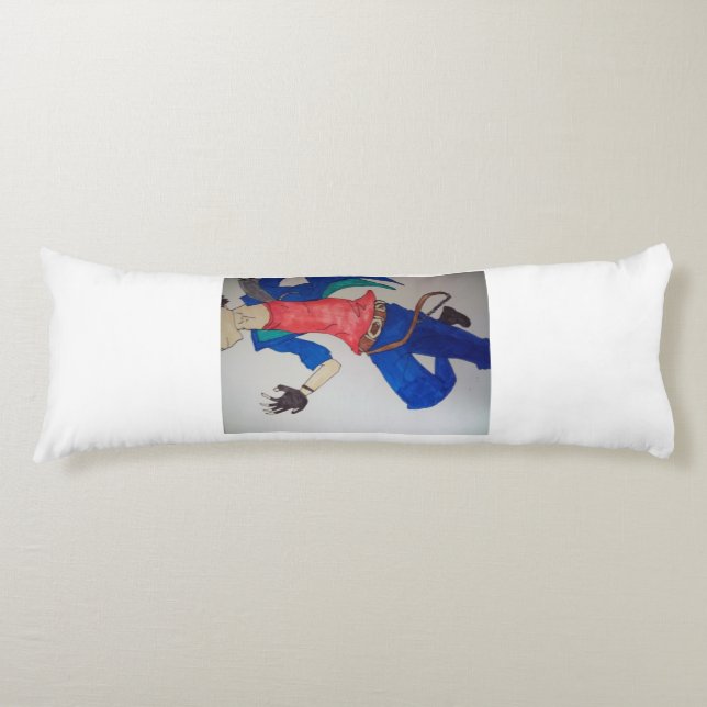 Cam Schells - Anime Guy Artwork - Body Pillow (Front)