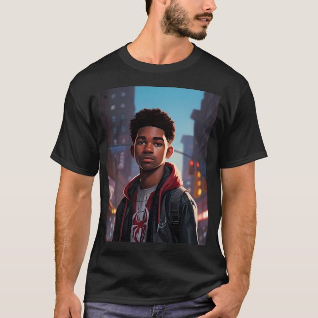 Cam Thomas Into The Spiderverse T-Shirt (Front)
