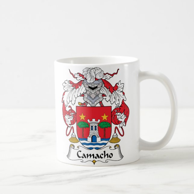 Camacho Family Crest Coffee Mug (Right)