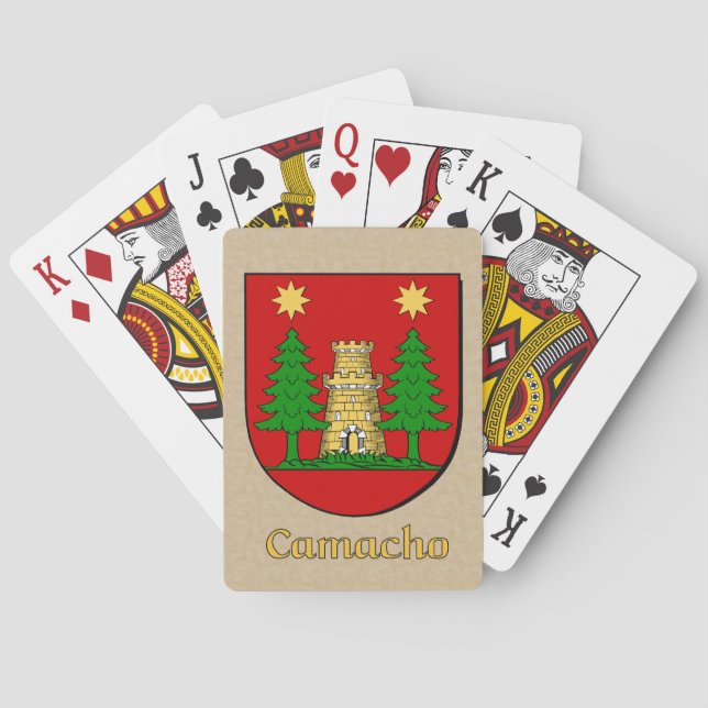 Camacho Heraldic Shield Playing Cards (Back)