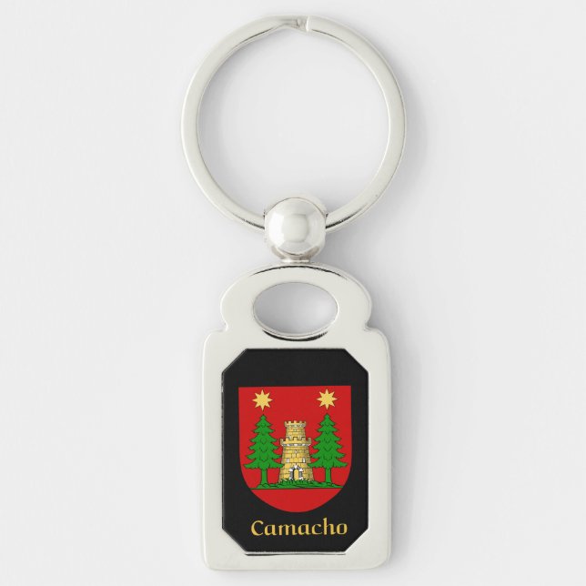 Camacho Historical Shield Key Ring (Front)