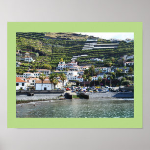 Camara de Lobos, Madeira Poster