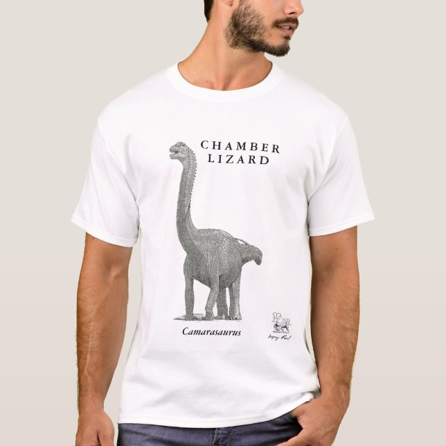 Camarasaurus dinosaur shirt Gregory Paul (Front)