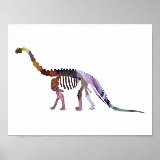 camarasaurus skeleton poster (Front)