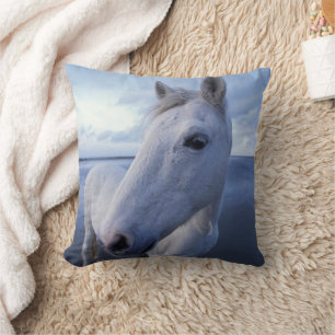 Camargue Horse Cushion