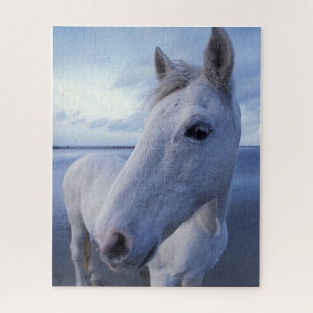 Camargue Horse Jigsaw Puzzle (Vertical)