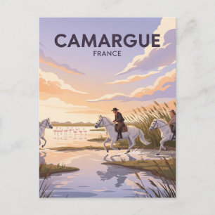 Camargue Regional Nature Park France Postcard