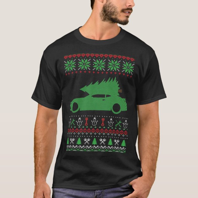 Camaro 2016 Christmas Ugly Sweater XMAS   Camaro T (Front)