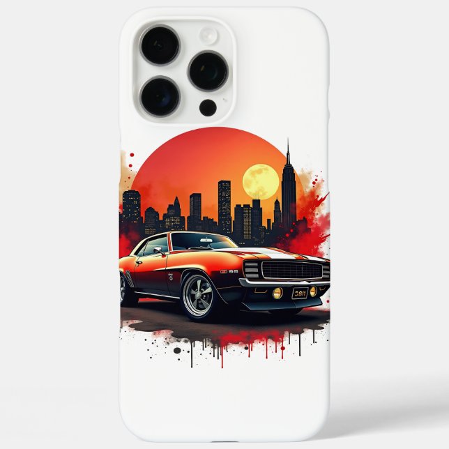 Camaro City Skyline Case-Mate iPhone Case (Back)