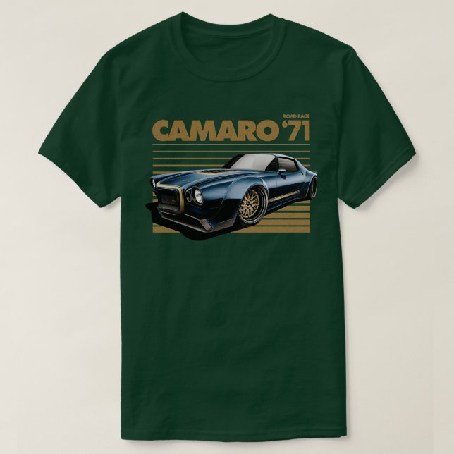 CAMARO ROAD RAGE T-Shirt (Design Front)