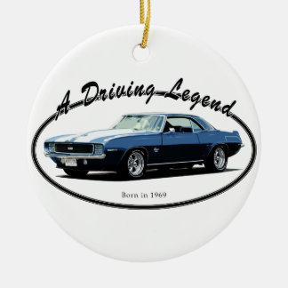 CAMARO RS SS CERAMIC TREE DECORATION